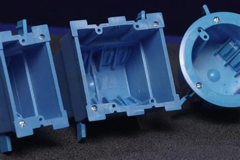 blue electric boxes too flexible|Why do we use metal emt here in north america instead of PVC  .